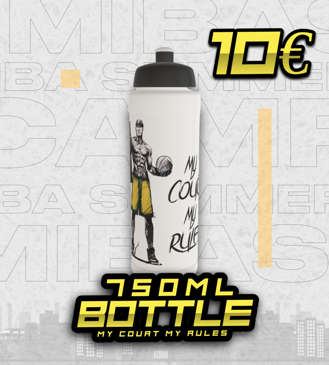 MIBA Sports bottle (limited edition) 750ml