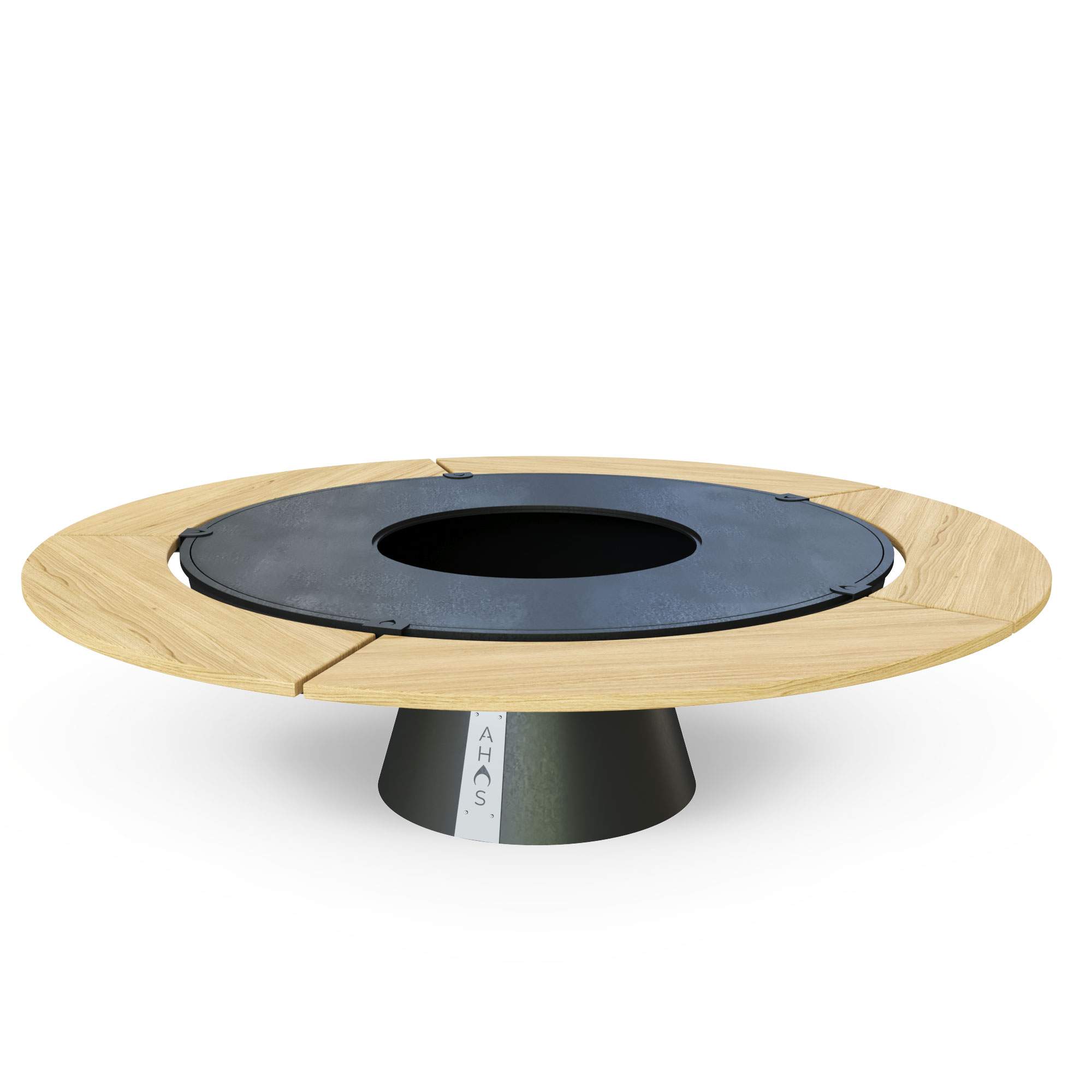 Gril Ahos Big Sphere Low + odnímateľný drevený stôl