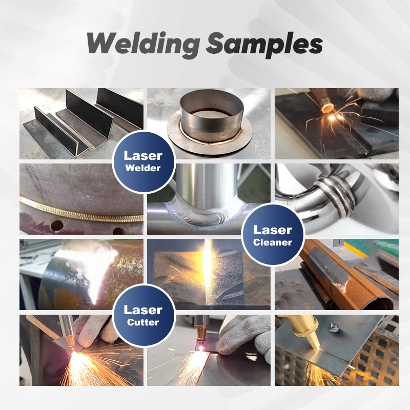 Examples of Laser Welding, Cleaning, and Cutting by CauCau CNC