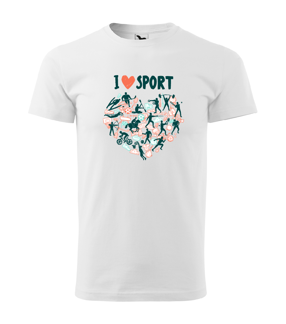 Tričko I Love Sport
