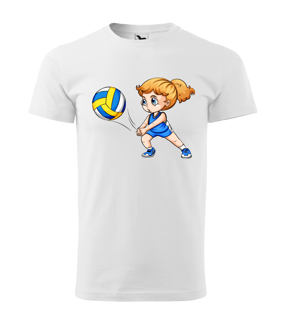 Tričko cartoon volleyball