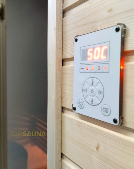 Ovládanie kombinovanej sauny WM Fínska + Infra, biela, 11kW